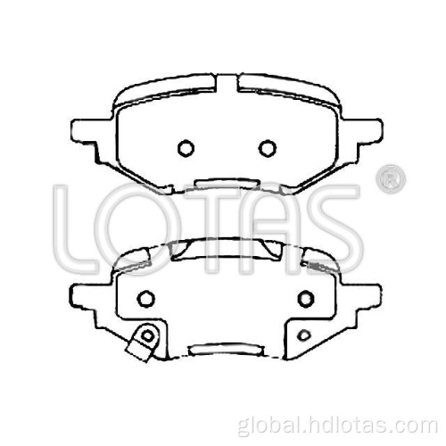 Brake Pad Set Auto Brake Pad Brake  in stock Pad Set Factory